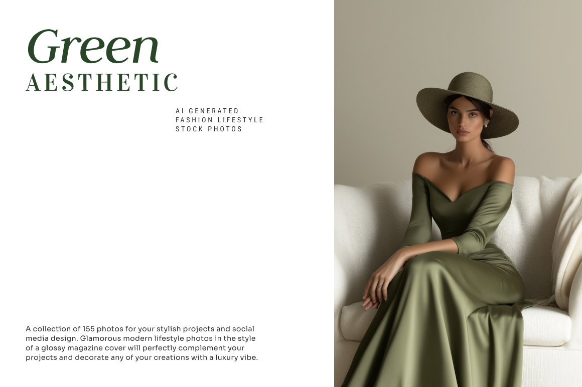 Green Aesthetic - 155 Stock Photo