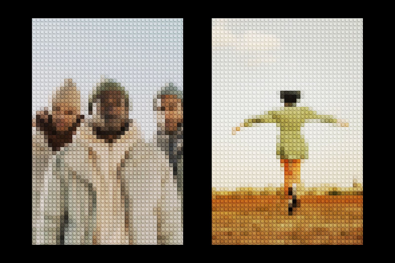 Toy Brick Photo Effect