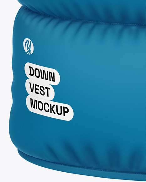 Down Vest Mockup