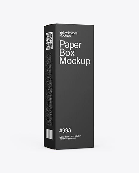 Spray Bottle with Paper Box Mockup