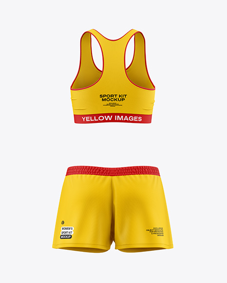 Women's Sport Kit Mockup - Back View - Sports+Bra+Mockup+Half+Side+View+43540+Athletic+Tank+Tops+Sports+Bra+Fashion