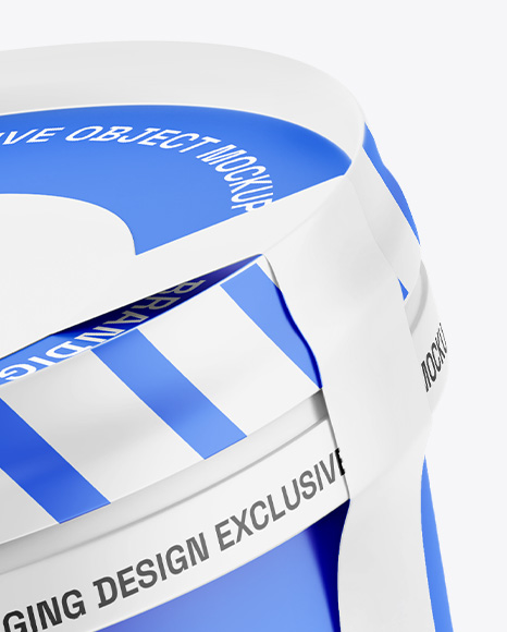 Matte Ice Cream Cup Mockup