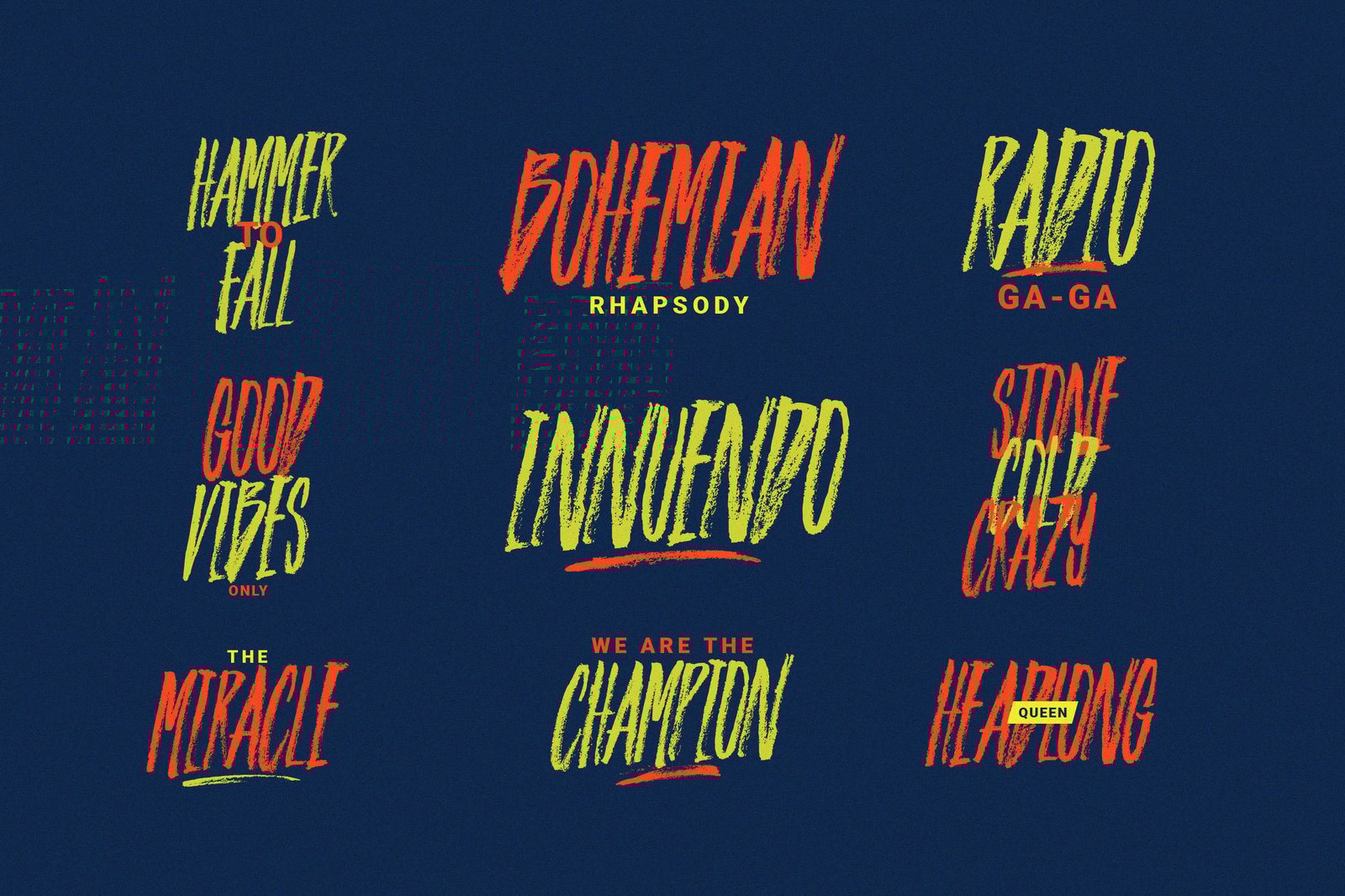 Imagine | Condensed Handwriting Font