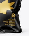 Glossy Stand-Up Pouch Mockup