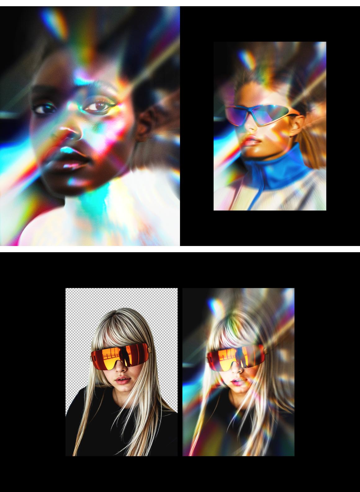Motion Prism Poster Photo Effect