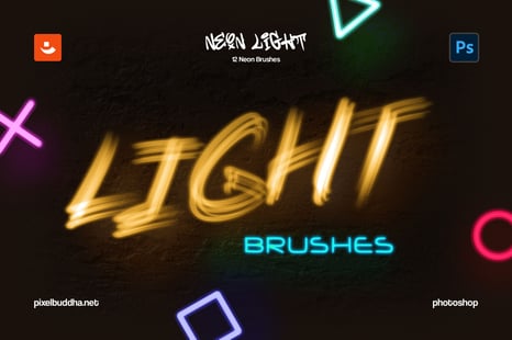 Neon Light Photoshop Brushes - Neon lights