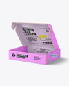 Opened Paper Mailing Box Mockup