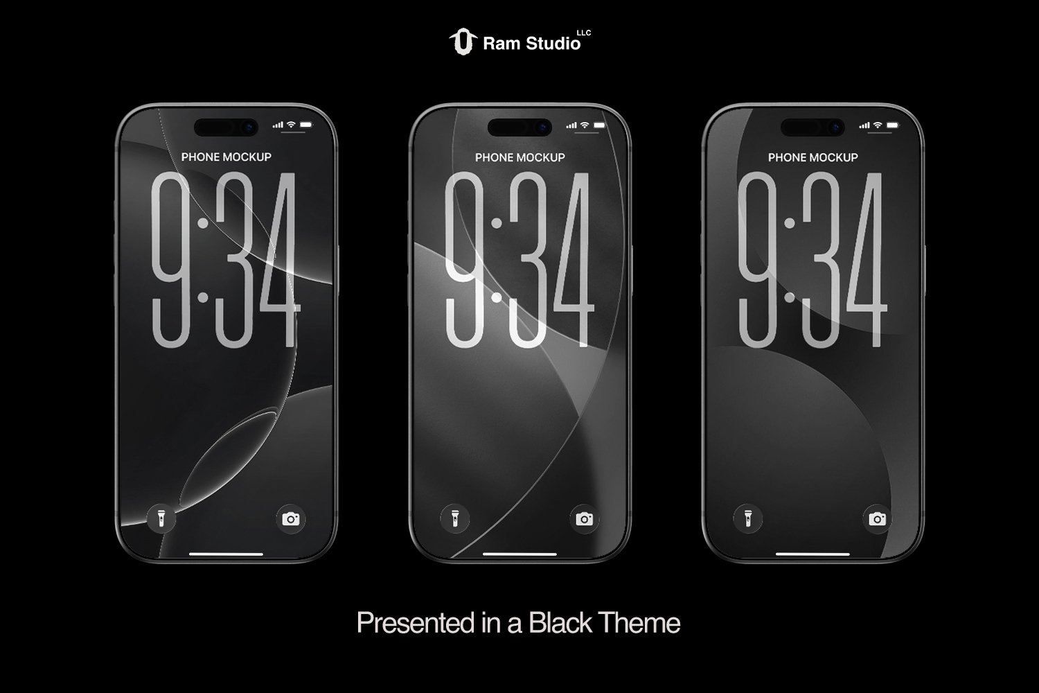 iPhone 17 Pro Max Mockup Set