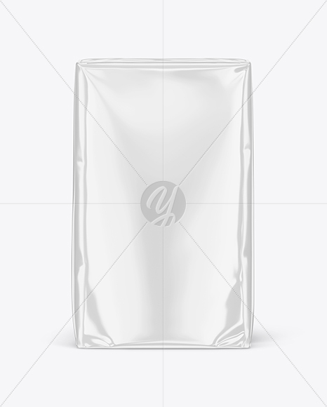 Glossy Coffee Bag Mockup