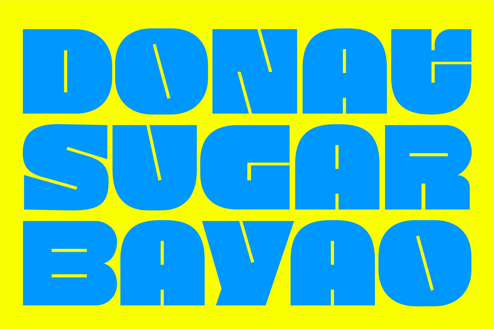 Yourbold - Bold Font