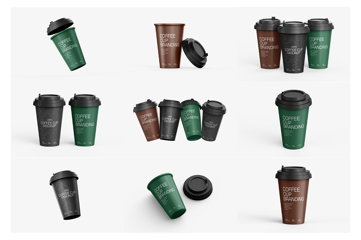 Coffee Cup Branding Mockup