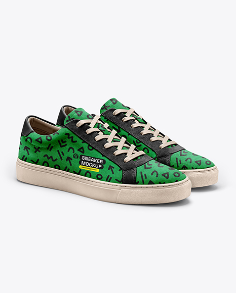 Pair of Sneakers Mockup - Sports shoes mockup