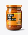 Glass Jar with Meat Ragu Mockup