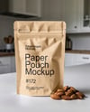 Matte Stand-Up Pouch Mockup
