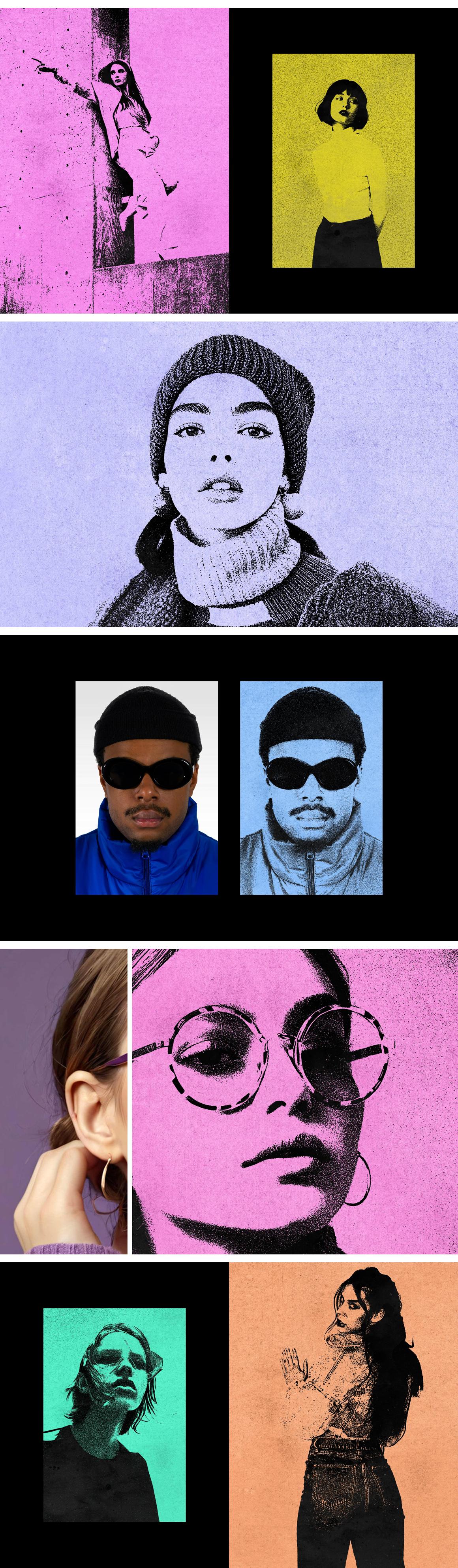 Grunge Copier Effect
