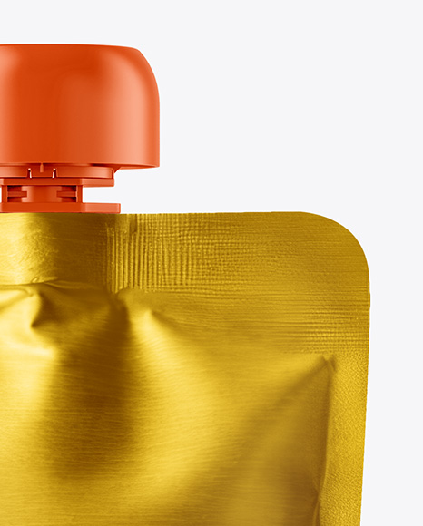 Metallic Doy Pack Mockup