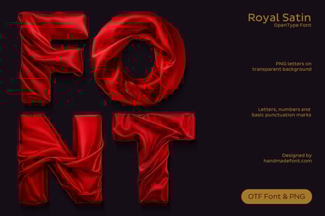 Royal Satin Font - Creative Store