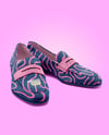Pair of Suede Loafers Mockup