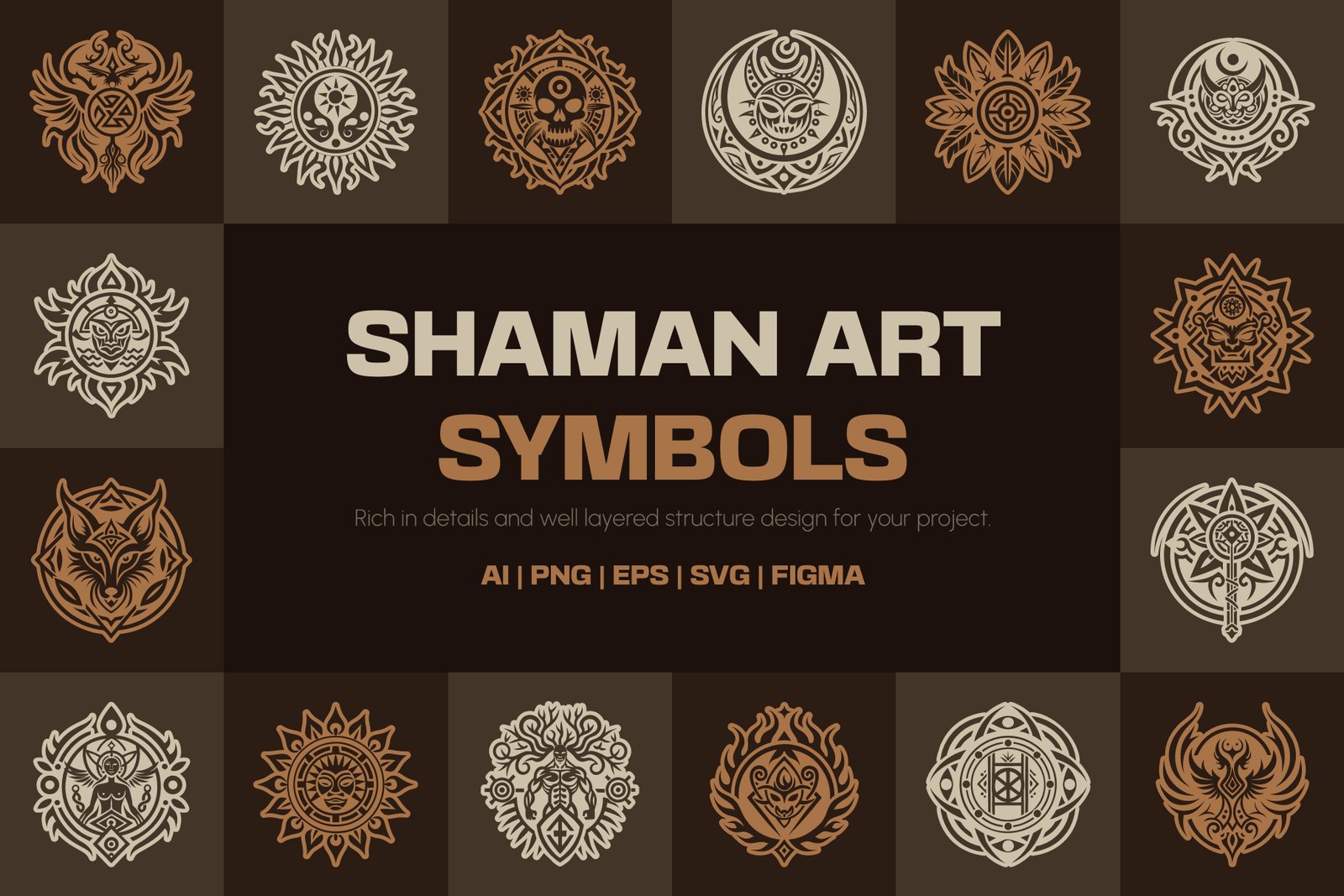 Shaman Art Symbols