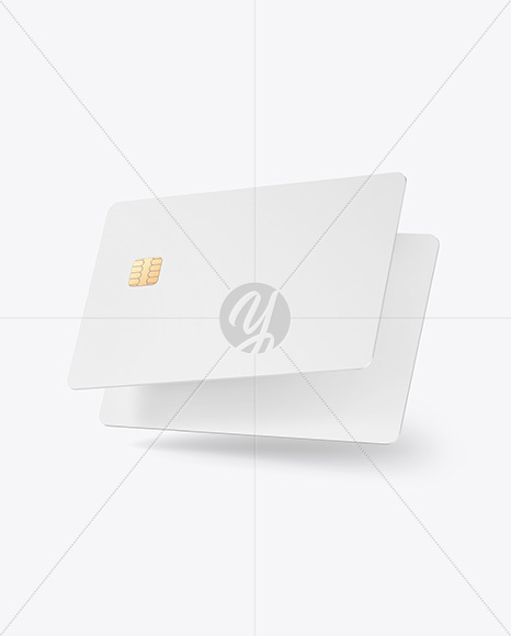 Two Credit Cards Mockup