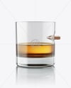 Bullet Whiskey Glass Mockup