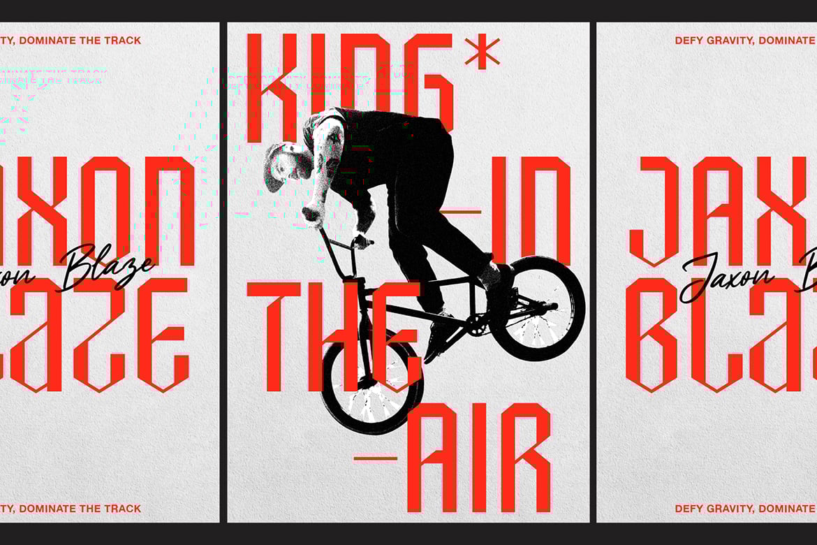 Hexagreat - Sport Display Font