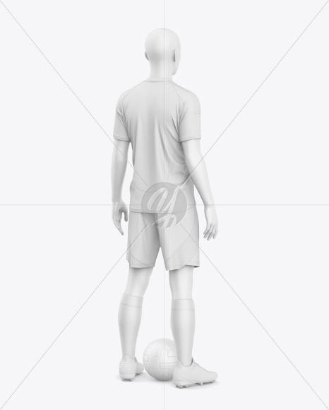 Soccer Kit w/ Mannequin Mockup