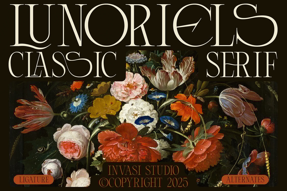 Lunoriels – Classic Serif Font