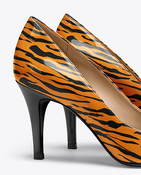 Pair of Pumps Mockup
