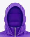 Hooded Down Vest Mockup