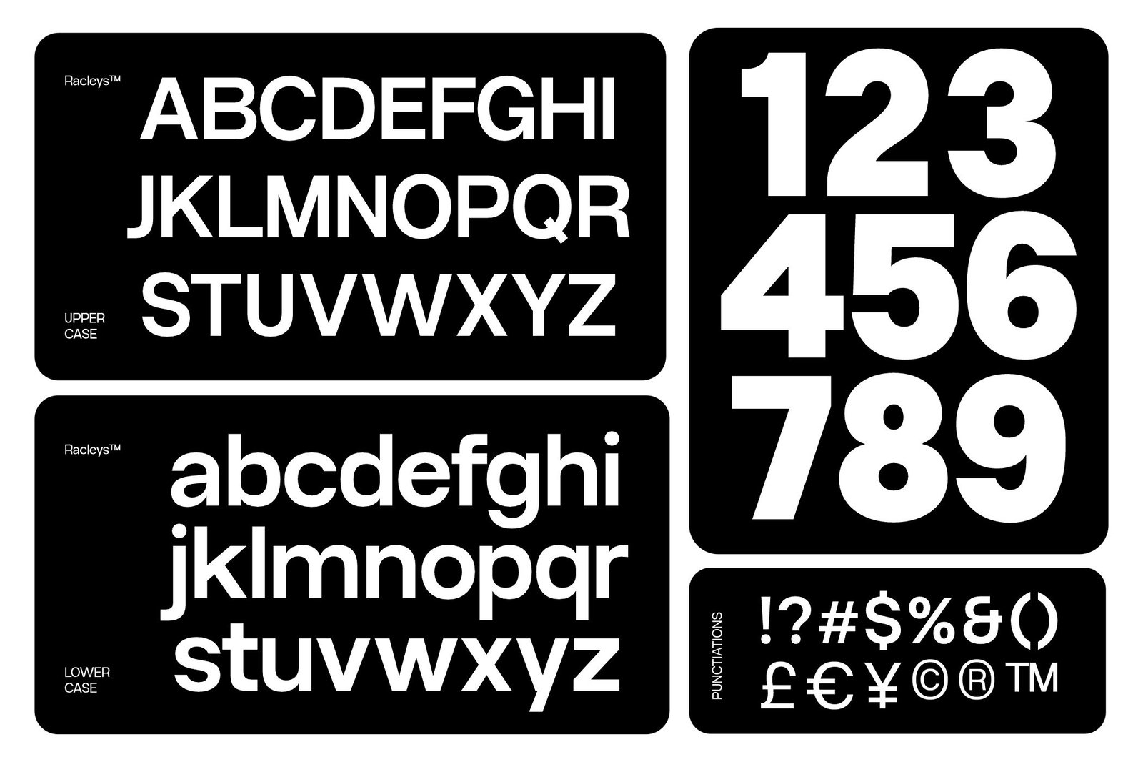 Racleys Font