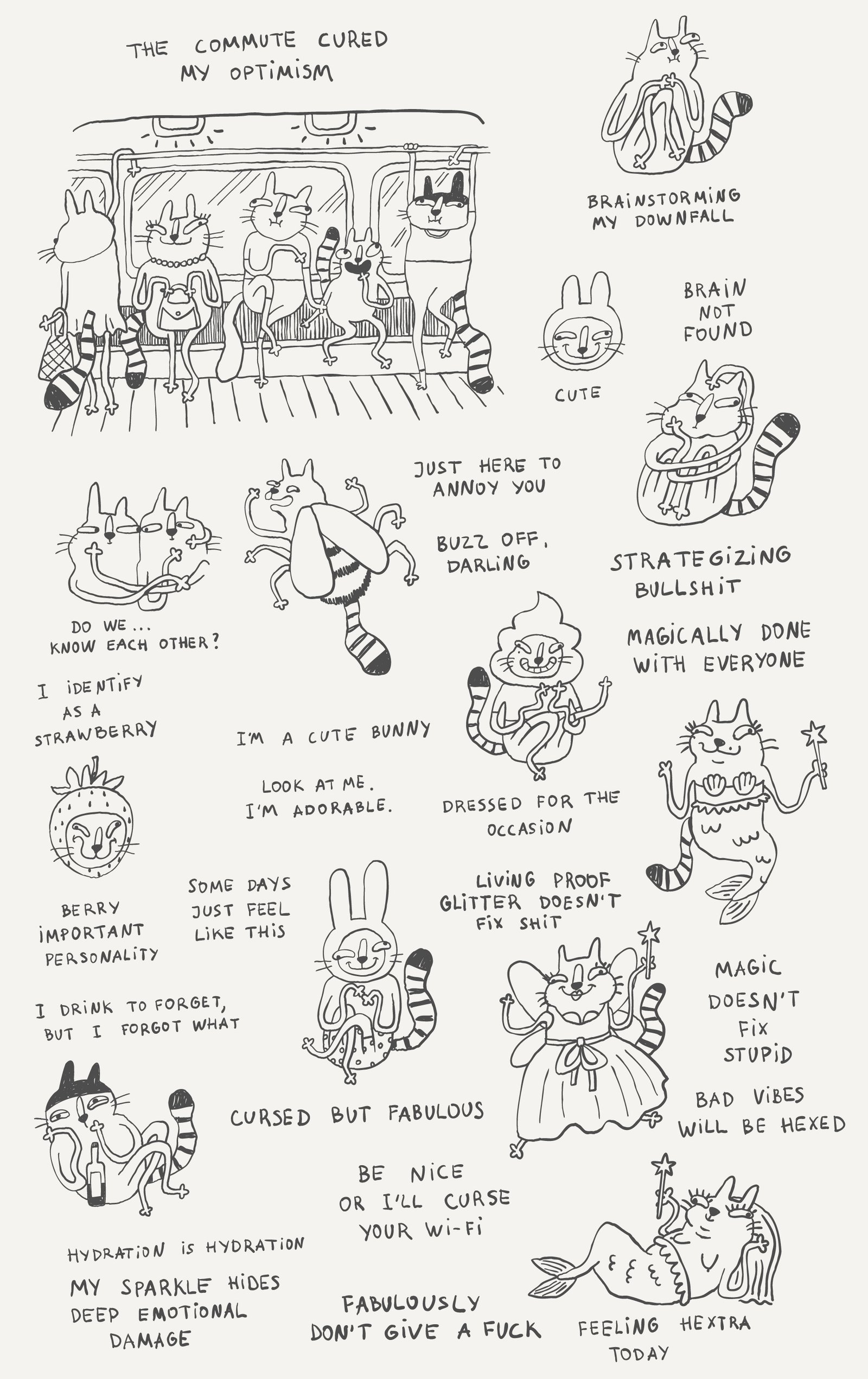 Sarcastic Prints and Quotes