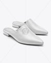 Pair of Mules Shoes Mockup