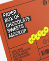 Box with Chocolates Mockup