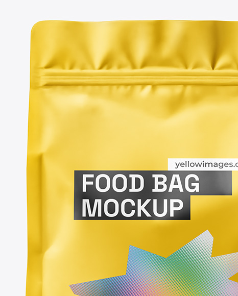 Food Bag Mockup