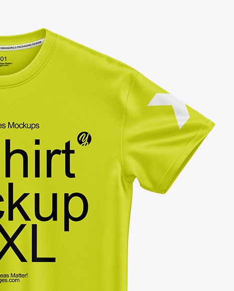 Crew Neck T-Shirt Mockup