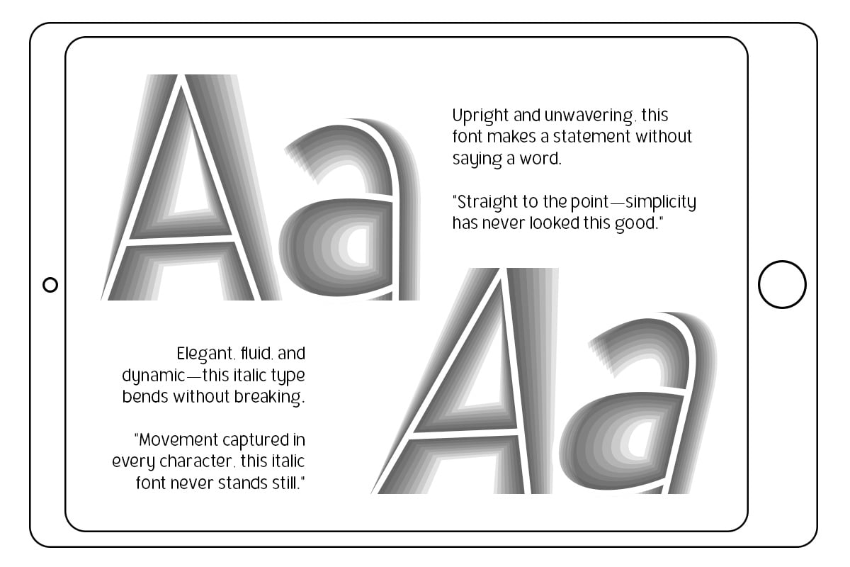 Bener Rounded - Sans Serif Rounded Display Family Font