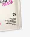Glossy Food Bag Mockup - Half-Side View