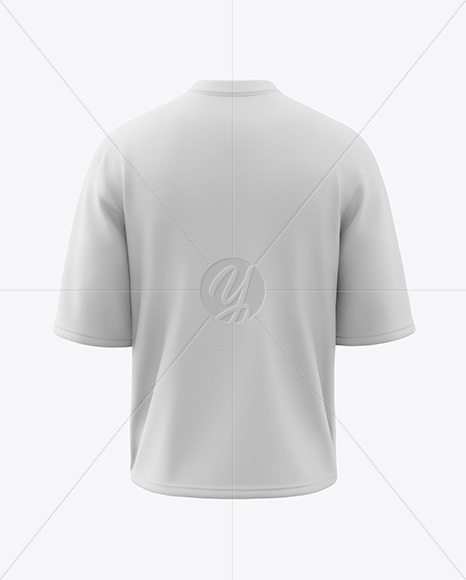 Oversize T-Shirt Mockup - Back View