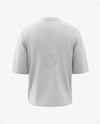 Oversize T-Shirt Mockup - Back View