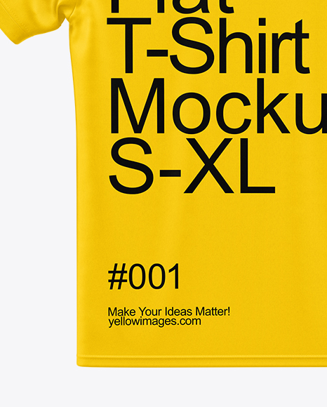 Crew Neck T-Shirt Mockup