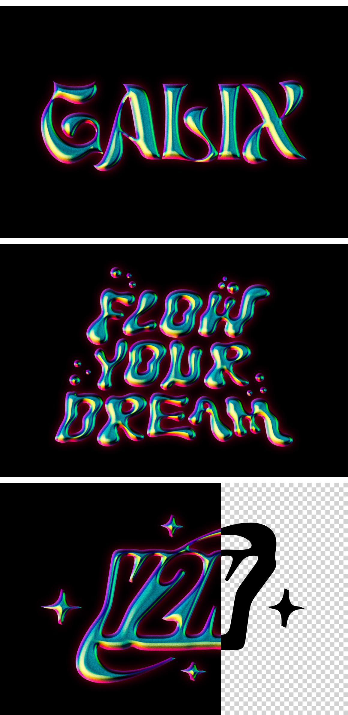 Radiant Chrome Text &amp; Logo Effect
