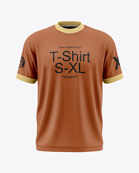 T-Shirt Mockup - Front View