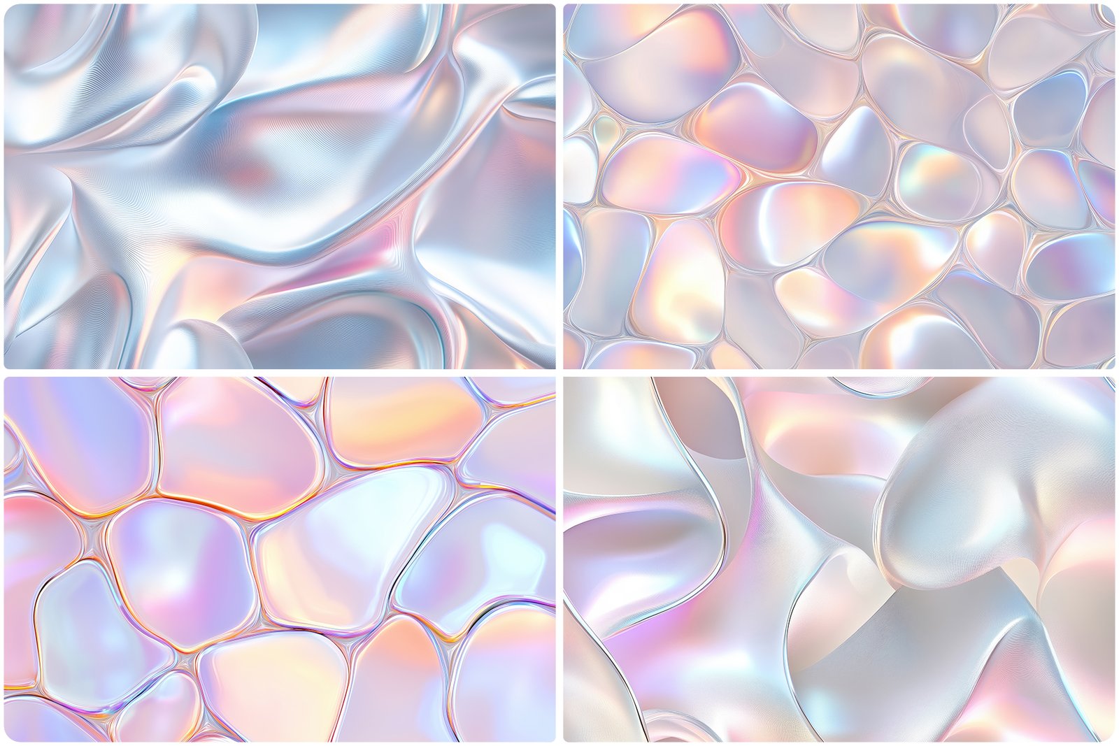30 Pearlescent Background Textures