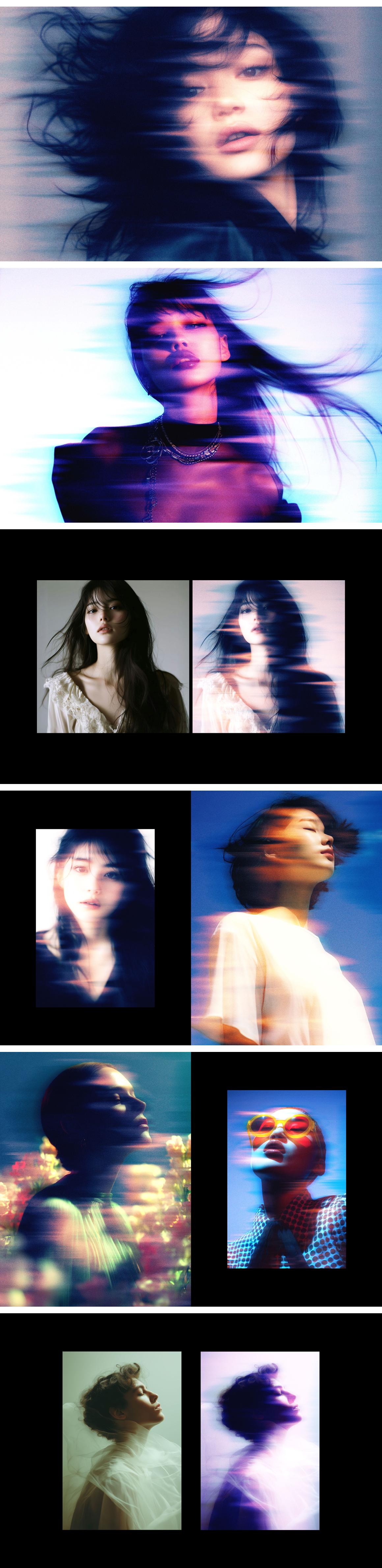 Blurred Motion Photo Effect
