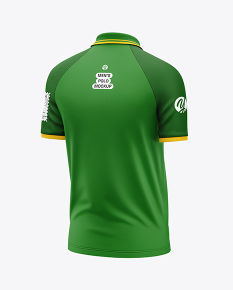 Men's Short Sleeve Raglan Polo Mockup - 13++Mens+Short+Sleeve+Polo+Raglan+Mockup+Pictures+...