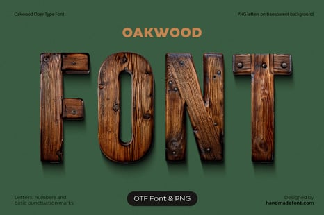 Oakwood Font