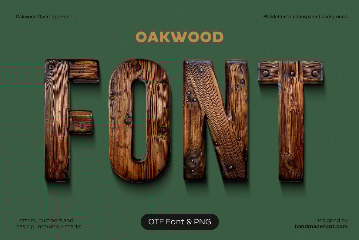 Oakwood Font