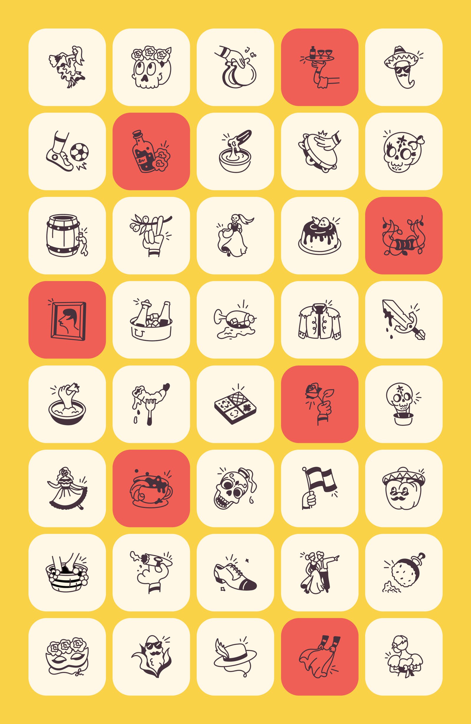 Spanish Doodles Icon