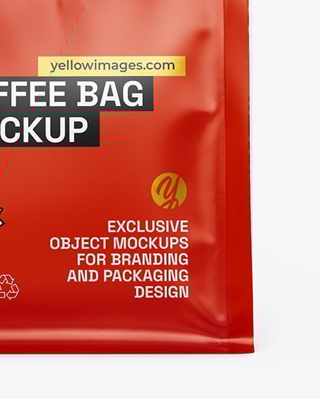 Matte Coffee Package Mockup
